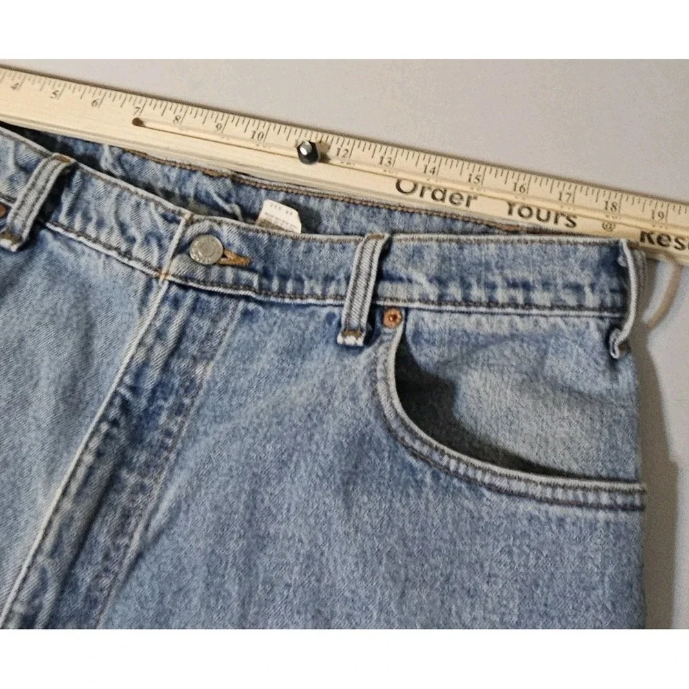 VTG LEVIS 560 LOOSE FIT 90s Comfort Black Batwing Men's 38x33 DENIM‎  JEANS